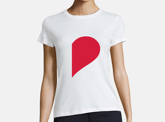 half heart man Women's T-Shirt