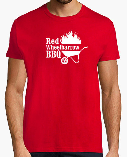 Red wheelbarrow - mr. robot t-shirt