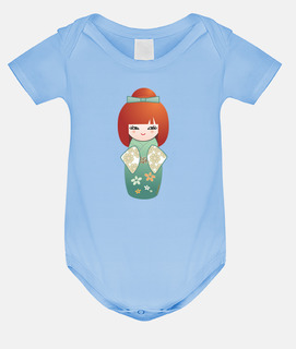 redhead kokeshi
