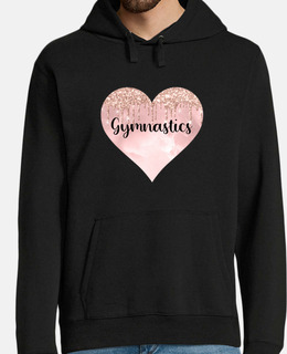 regali ragazza ginnastica cuore glitter