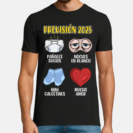 Futuros Papas Playeras Para Dar Noticia De Embarazo Regalos Para