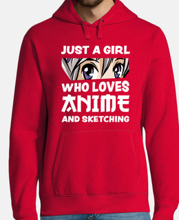 regalo di ragazza anime e manga schizzi