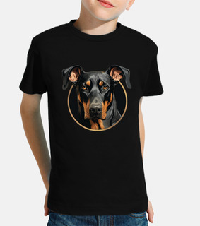 regalo divertente vintage doberman dell&#39;orecchio naturale for lover dei cani