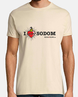 Reividicativa: I love Sodom. Negro.