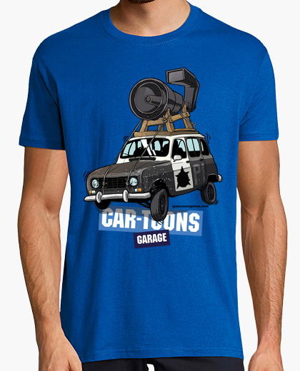 Renault 4 blues brothers t-shirt