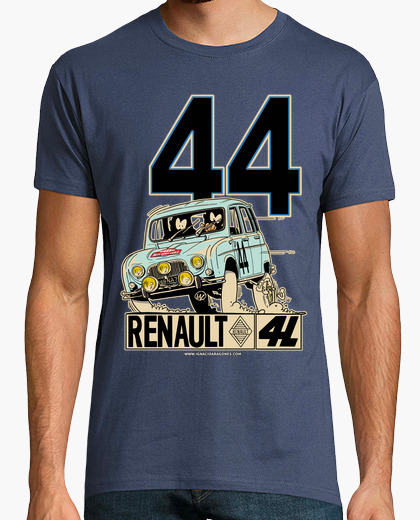 Renault 4l rallye monte-carlo 1963 t-shirt