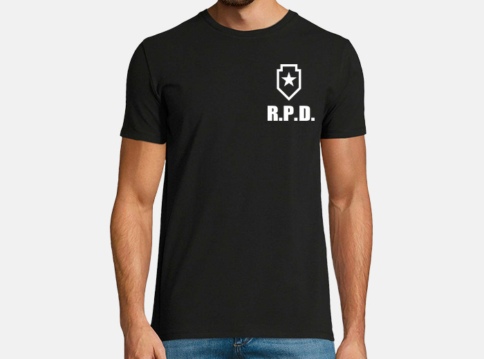 sponsoreret nødvendighed transfusion Resident evil - front and back logos rpd... | tostadora