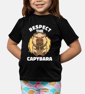 Respect The Capybara Lover Rodent Cute
