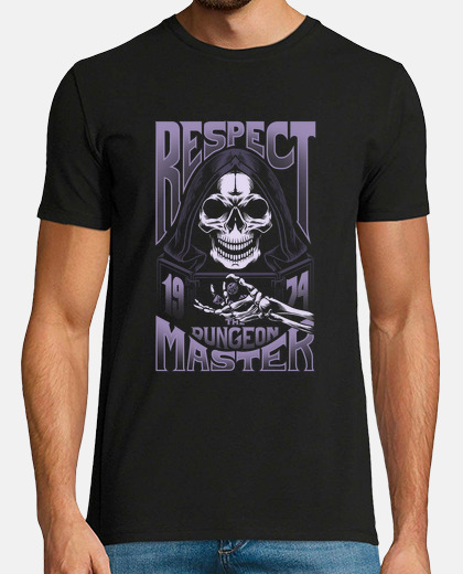 respect the dungeon master - monochrome