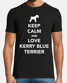 reste calme et love kerry blue terrier