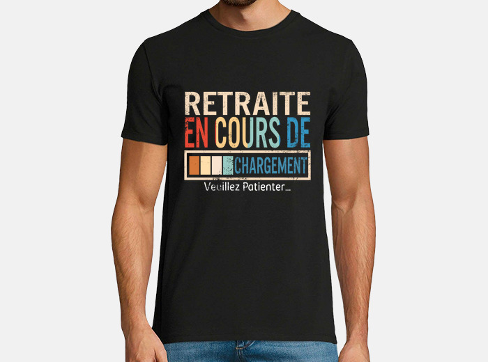 Tee shops shirt retraite