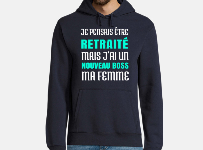 Sweat retrait humour retraite homme cadeau tostadora