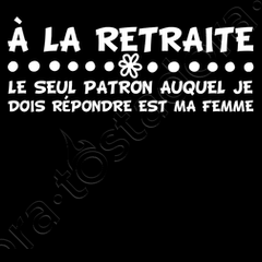 Tee Shirt Retraite Patron Femme Humour Tostadora