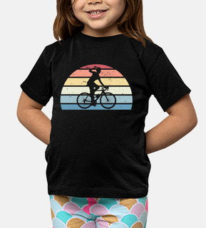 Retro Cycling Cyclist Sunset Gift