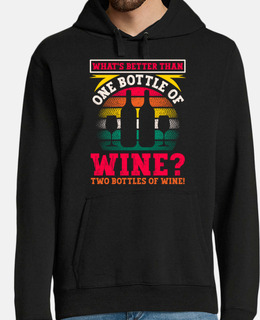 retrò due bottiglie di vino bevitore