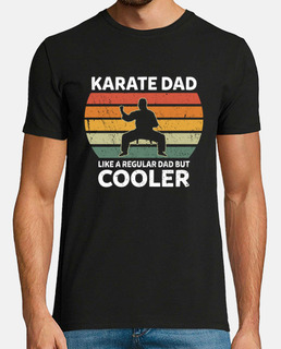 retro karate dad como un padre normal pero más genial