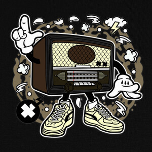 vintage radio T-shirts