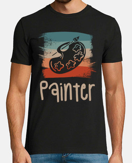 retro vintage painter paint painting