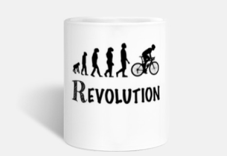 revolución ciclo carrera bicicleta