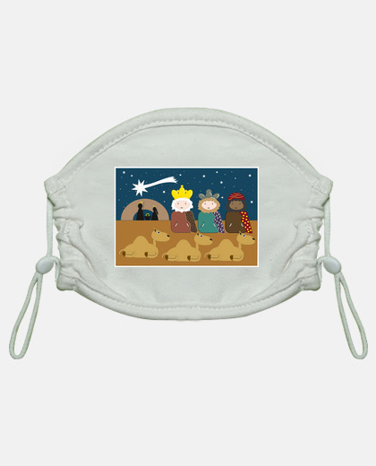 Mascarilla de los Reyes Magos para niños