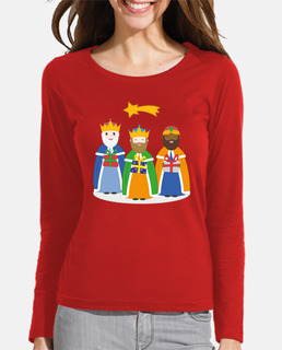 Reyes Magos, camiseta mujer