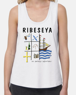 ribeseya - girl's shirt with extra long and wide cut