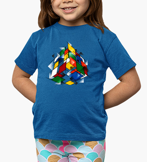 Ribiks cubism kids t-shirt