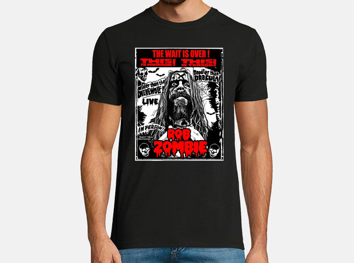 Rob zombie deals t shirt