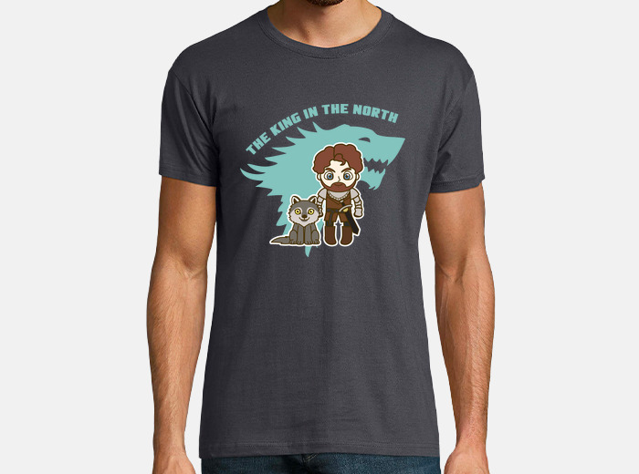 The King Of The North Pug T-Shirt The King Of The North Pug T-Shirt