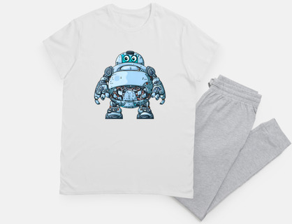 Robot 2D personaje