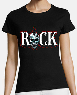 rock music skull crest punk