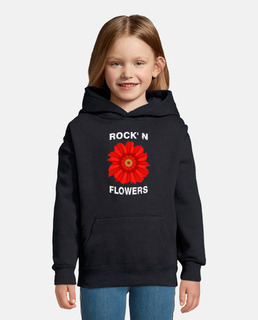 Rock n Flowers Fleur rouge corail