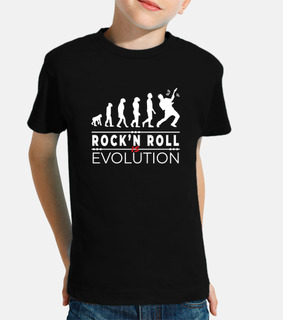 rock n roll is evolution message humor