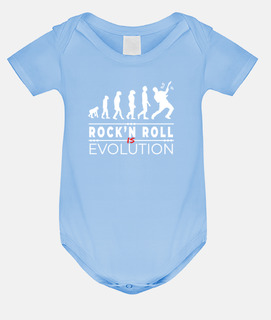rock n roll is evolution message humor