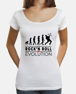 Rock n Roll is evolution Message Humour