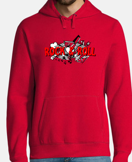 rock roll logo rocker amante della musi