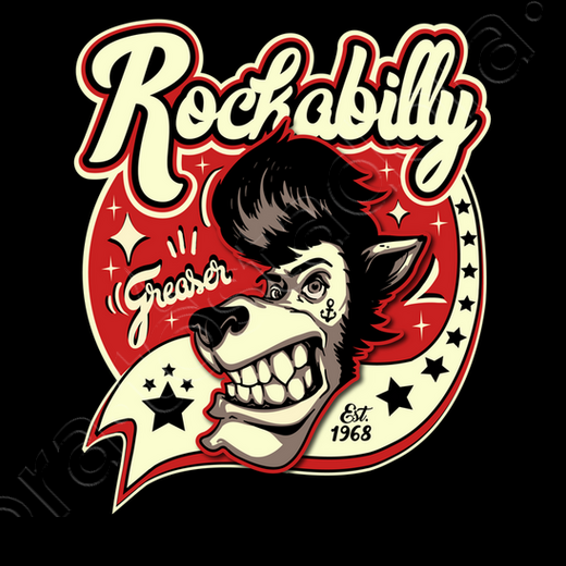 Rockabilly Outfits 1950s Rock And Roll T-shirt: Vintage 50's Style ...