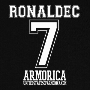 ronaldec front and back T-shirts