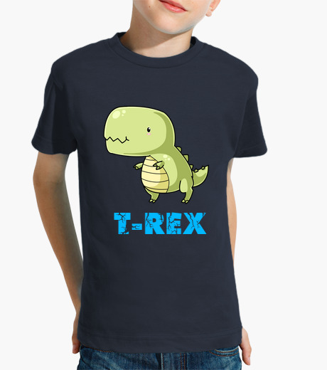 ROPA INFANTIL CAMISETA DEL T-REX PARA NIÑO, MANGA CORTA