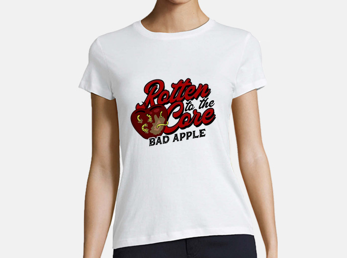 Grunde moden Tid Rotten to the core bad apple early t-shirt | tostadora