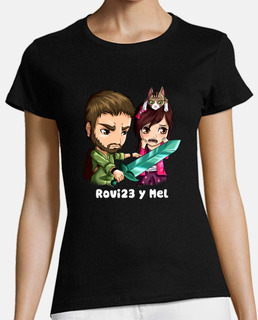 Rovi23 & Mel con. Manga corta. Mujer