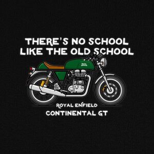 Camisetas Royal Enfield Continental GT Green