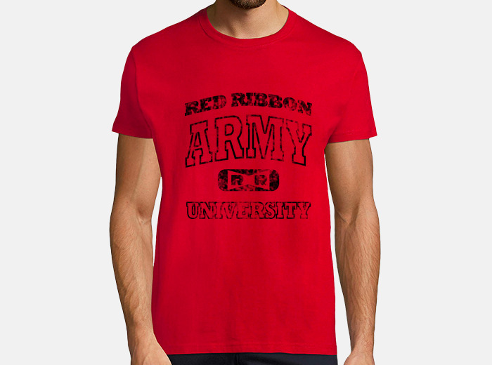 Tee-shirt ruban rouge université