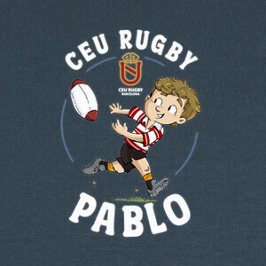 T-shirt ragazzo di rugby