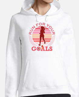 Run For Your Goals - Running Girl