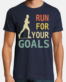 run for your goals man runner