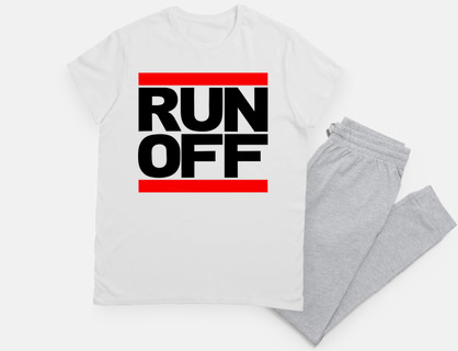 RUN OFF black