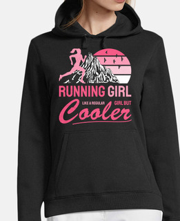 Running Girl Cooler Trail Runner