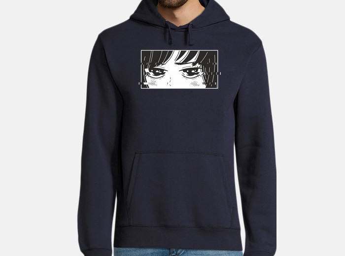 Sad hot sale anime hoodie