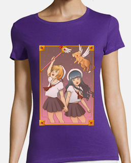 Sakura y Tomoyo - camiseta mujer